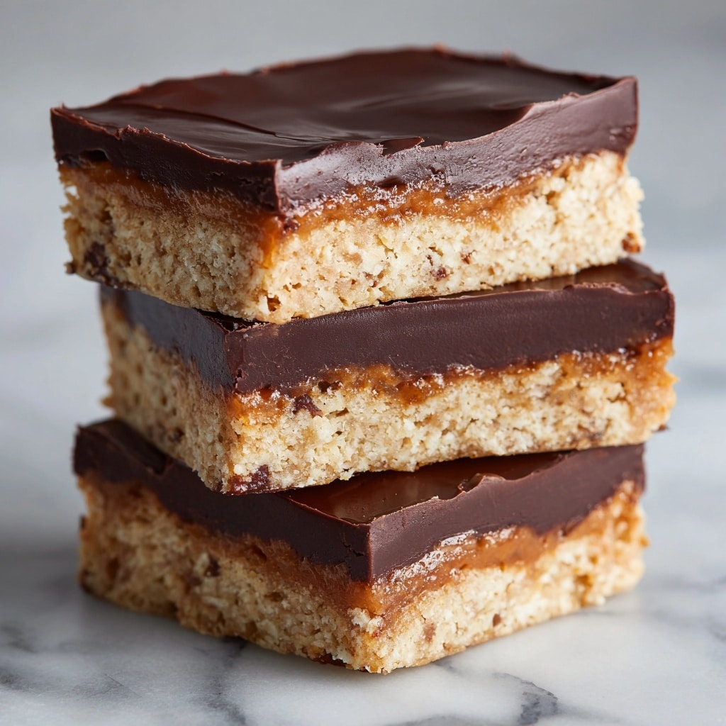 No-Bake Peanut Butter Protein Bars Recipe - Recipe Image