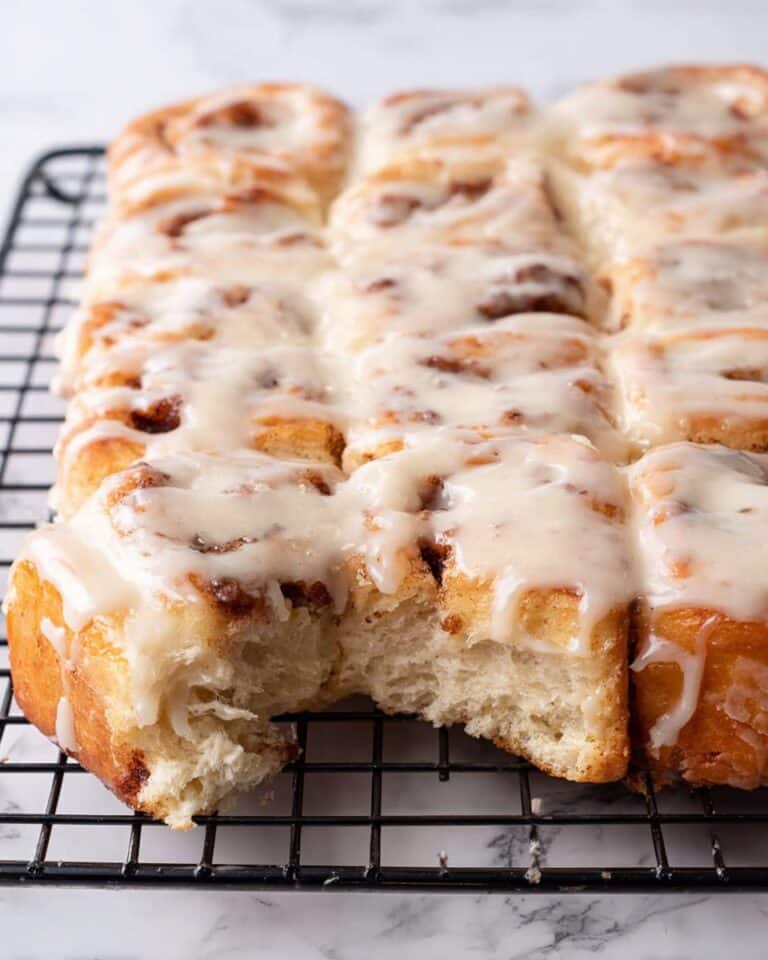 Overnight Cinnamon Roll Focaccia Recipe