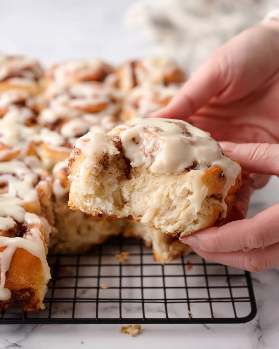 Overnight Cinnamon Roll Focaccia Recipe - Recipe Image