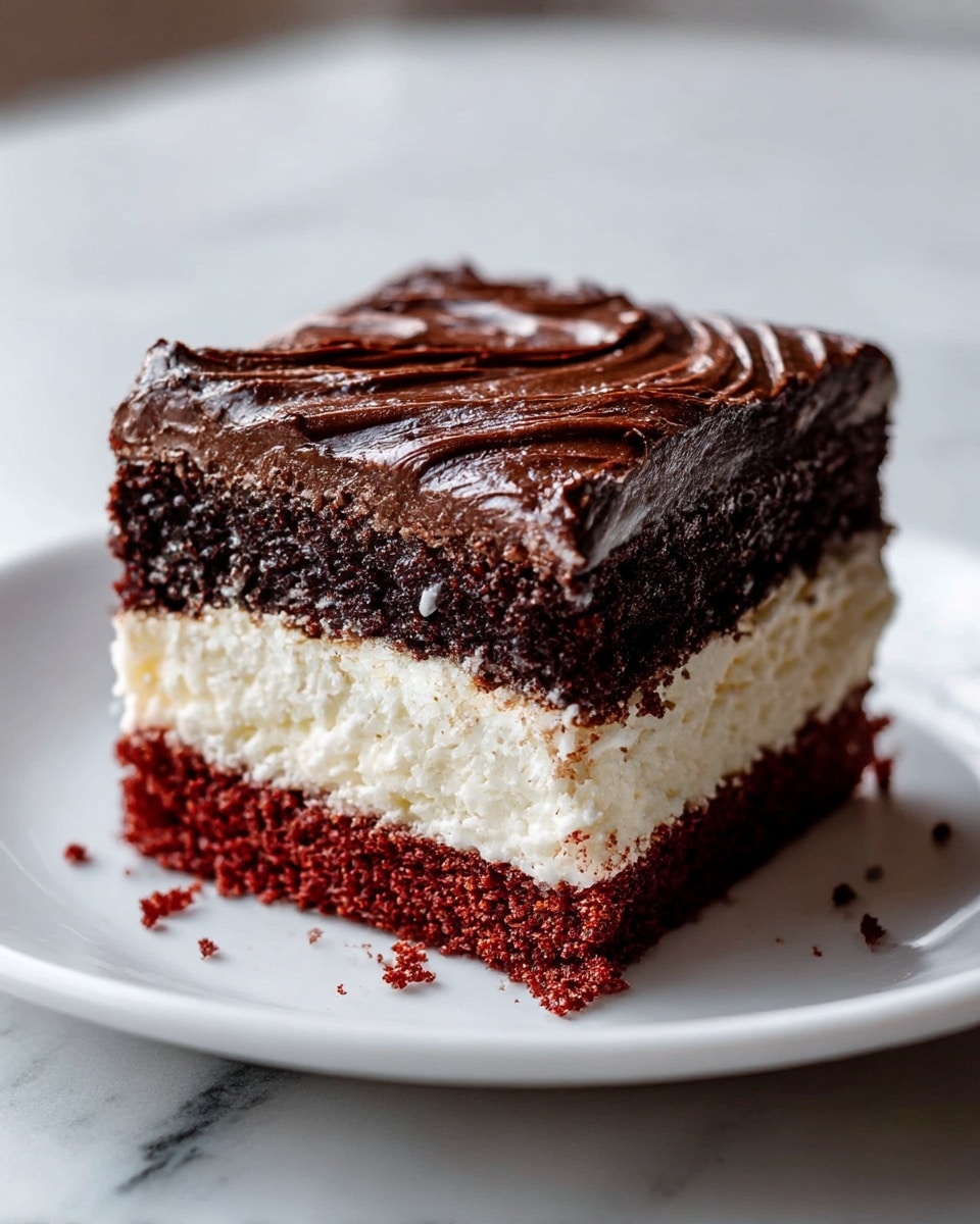 Fudgy Red Velvet Brownies with Cream Cheese Swirl Recipe - Recipe Image