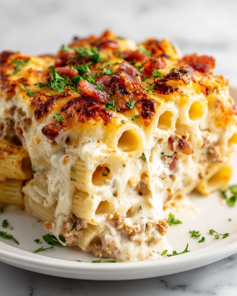 Cheesy Chicken Spaghetti Casserole Recipe
