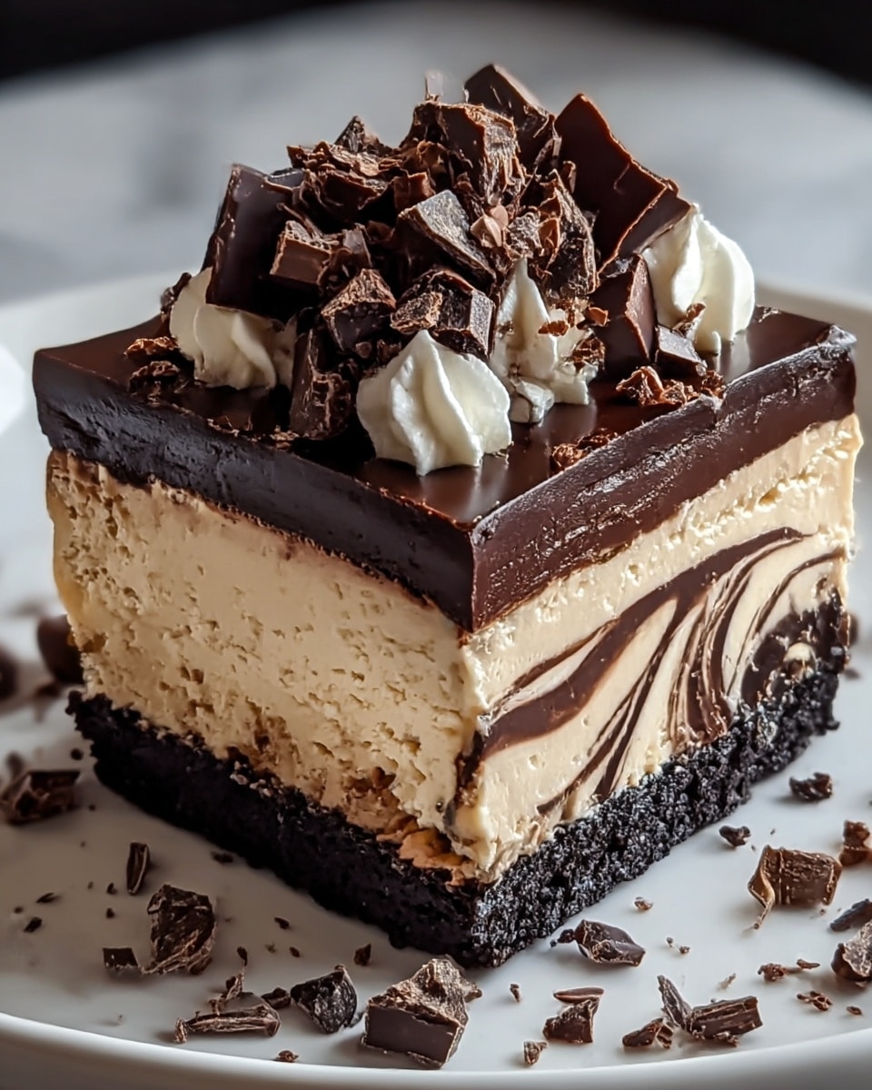 Decadent Triple Chocolate Cheesecake for Sweet Celebrations Recipe - Recipe Image