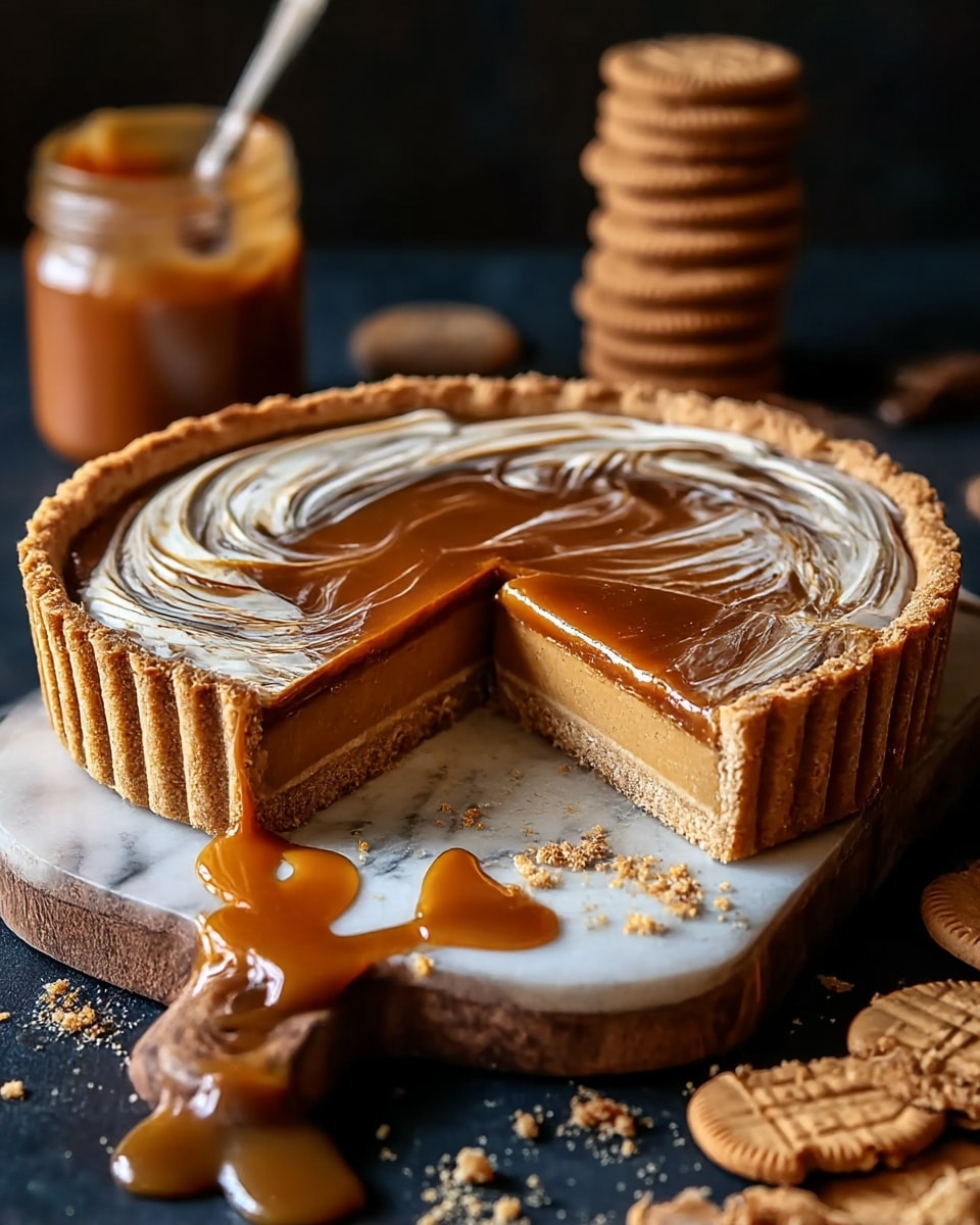 Biscoff Cookie Butter Tart Recipe - Recipe Image