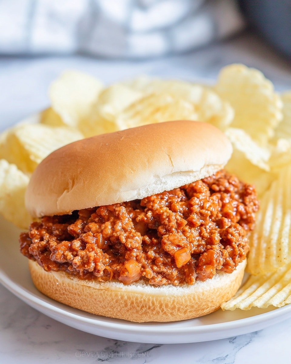 Ground Chicken Sloppy Joes Recipe - Recipe Image
