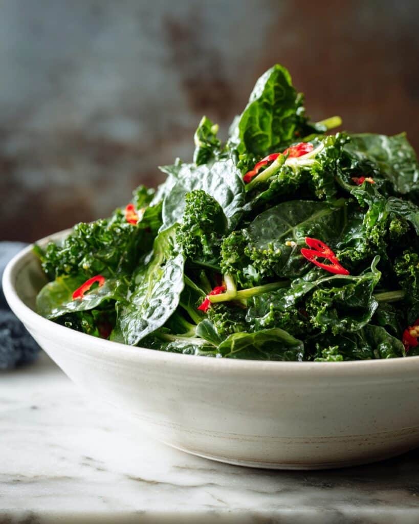 Kale with Spinach Delight: A Wholesome Sautéed Magic Recipe