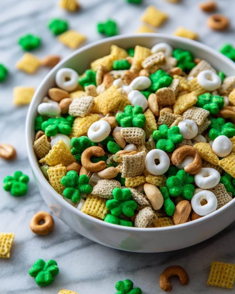 Irresistible 5 Minute St. Patrick’s Day Snack Mix Adventure Recipe