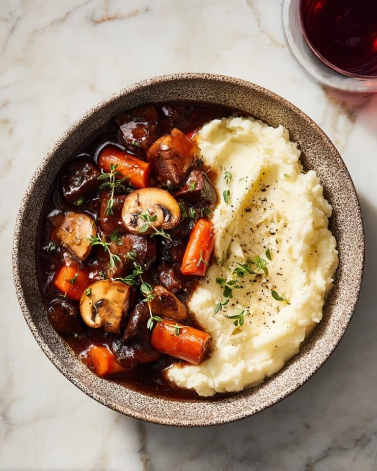 Irresistible Mushroom Bourguignon That Will Warm Your Soul Recipe