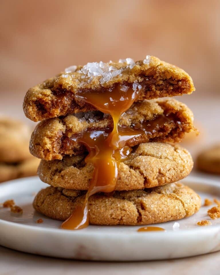 Lotus Biscoff Stuffed Cookies Recipe
